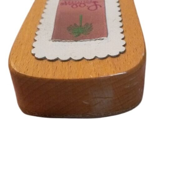 Lilly Pulitzer Size 10 Womens White Leather Wood Slide Sandals Made In Italy - Picture 7 of 10